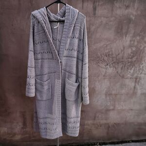 Free people over sized sweater coat